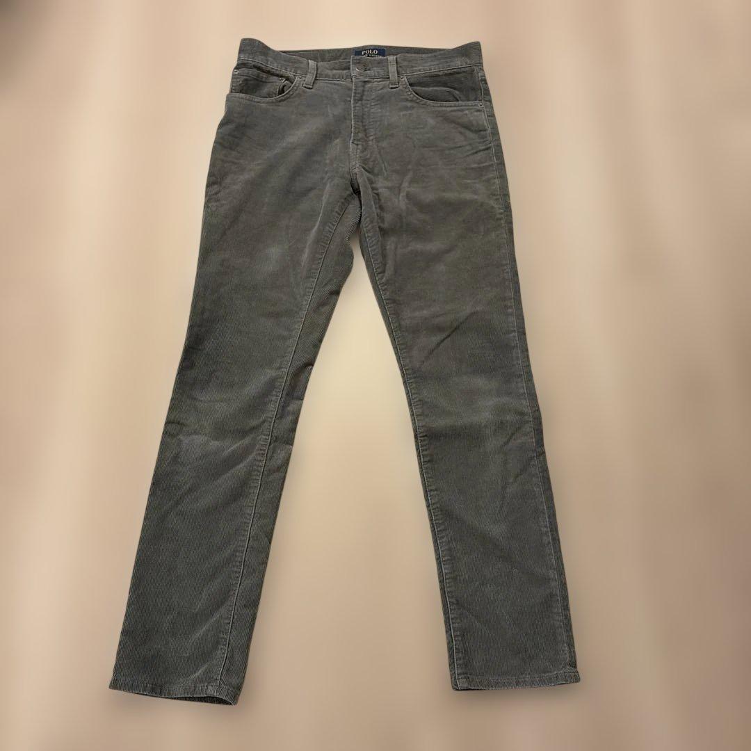 Polo Ralph Lauren グレー コーデュロイパンツ 30/30 Polo
