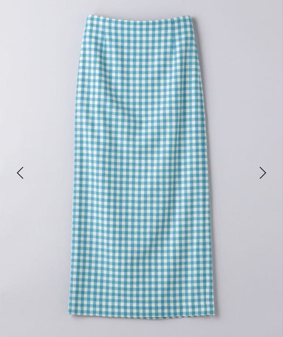 AURALEE AIRY GINGHAM CHECK SKIRT - メルカリ