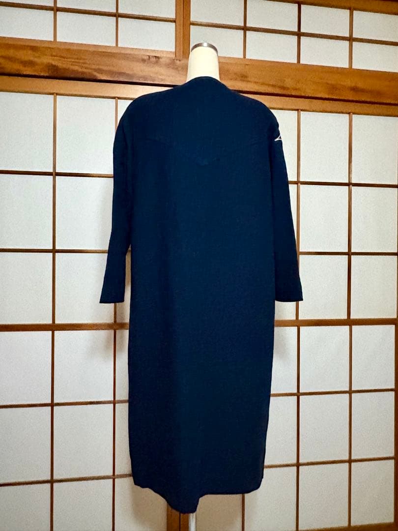 美品】坂東京子 藍染め Lサイズ ワンピース