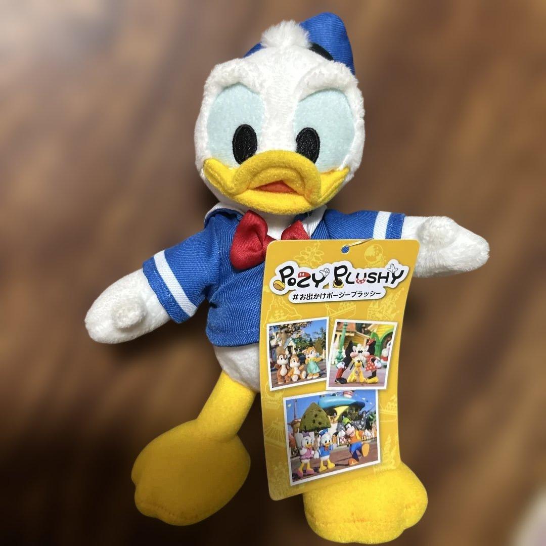 ディズニーリゾート ドナルド ポージープラッシー ぬいぐるみ - メルカリ