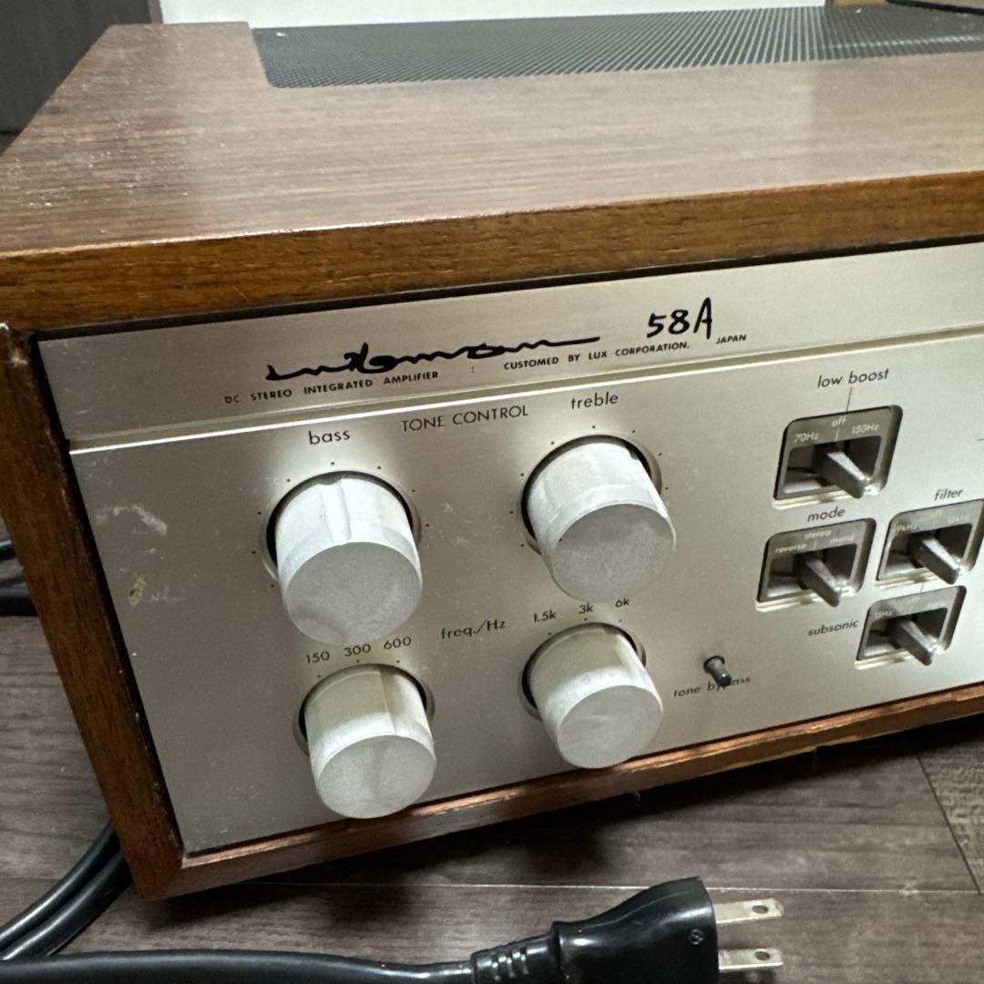 整備済み LUXMAN L-58A本体 プリメインアンプ ラックスマン