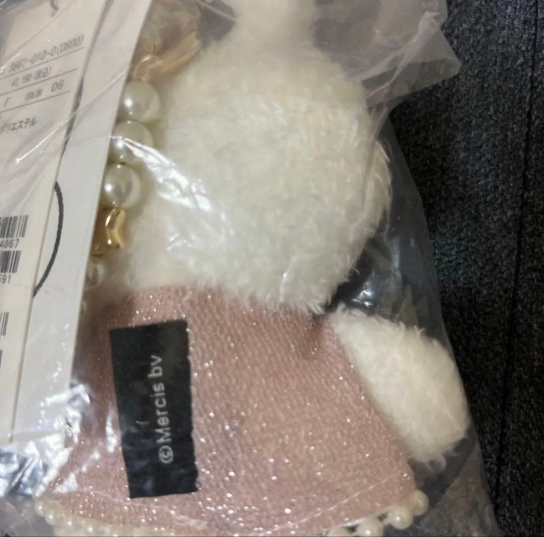 ミーア MIIAミッフィー シャイニーバッグチャーム マスコット ピンク