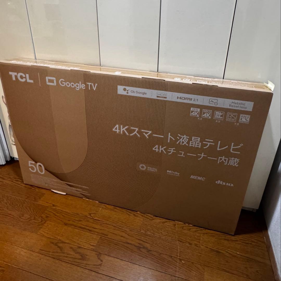 TCL 50P745 4Kスマートテレビ 50インチ 説明欄必読 TCL P745 4K液晶テレビ