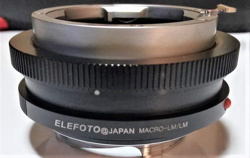 ライカ ELMAR 9CM F4 とマクロアダプター付き