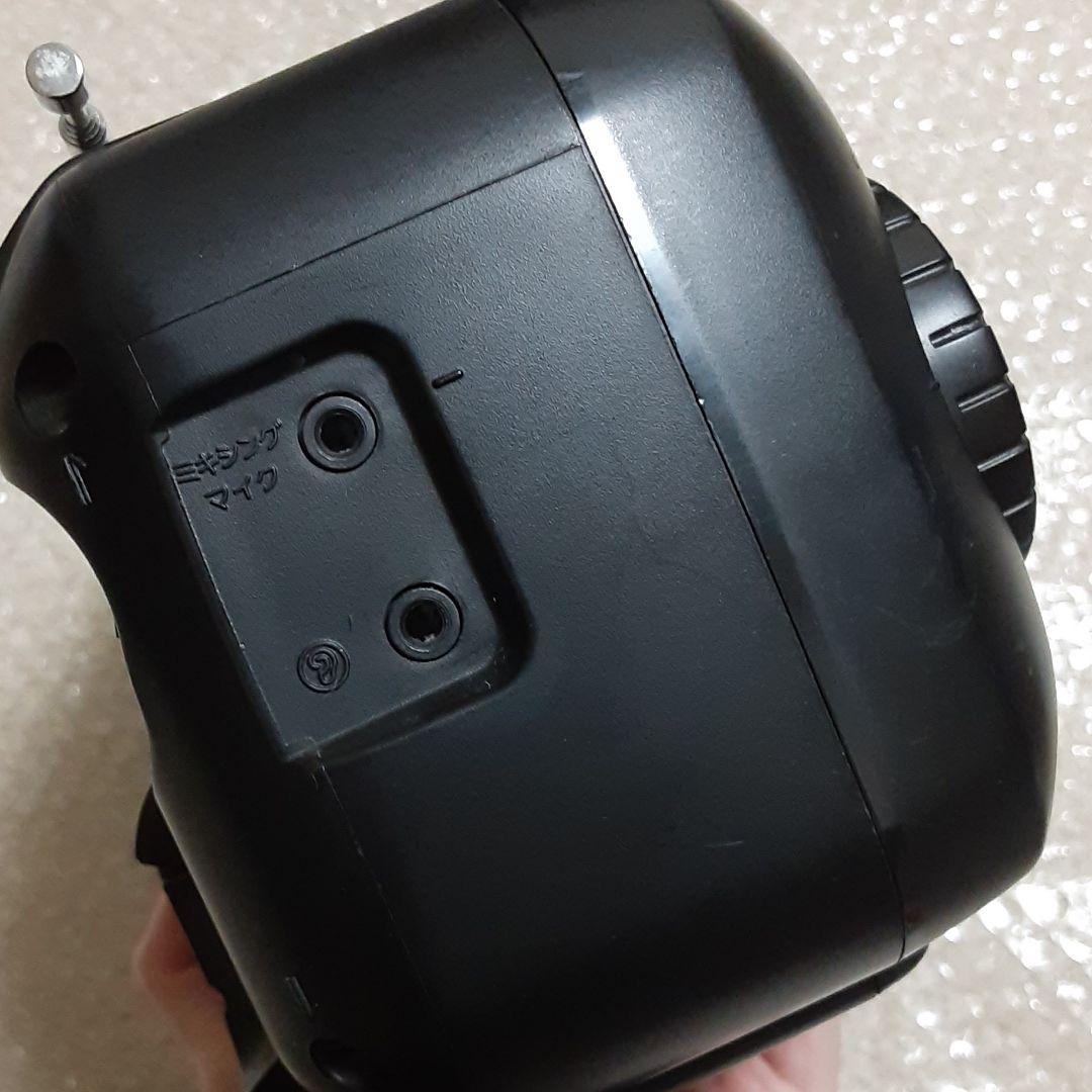 c　良品　渋い　カッコイイ　SONY 　ラジカセ　　レトロ家電　　ブラック
