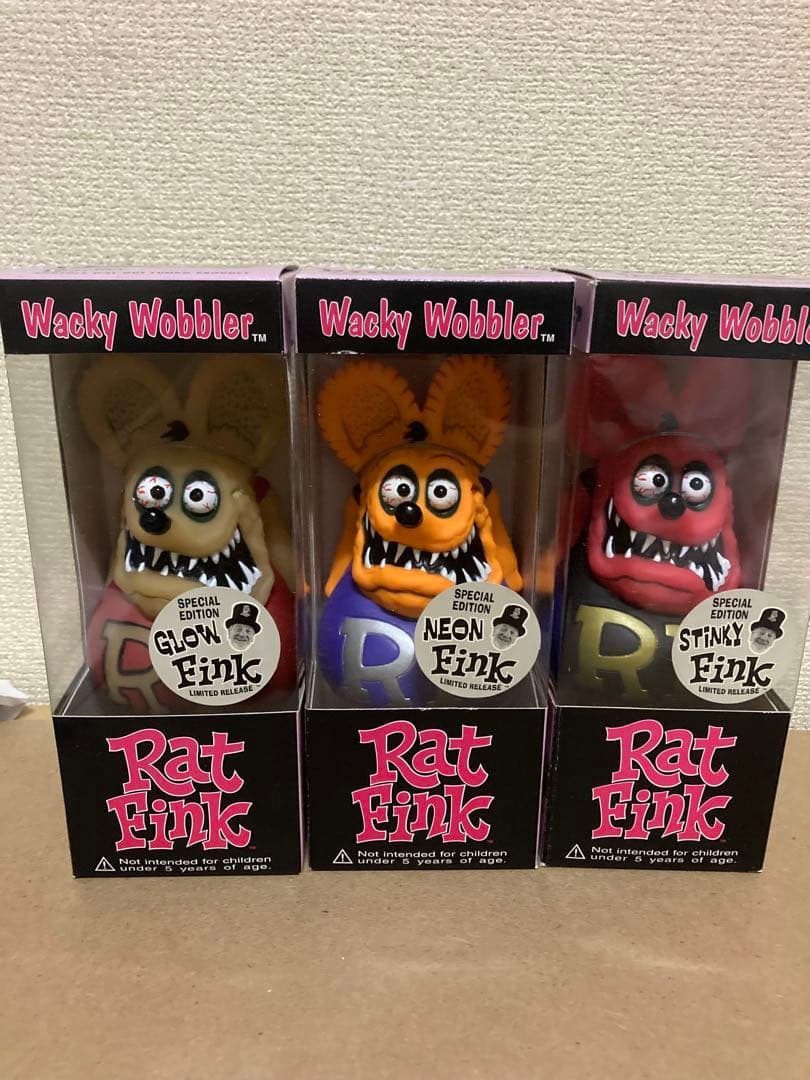 FUNKO社　Rat Fink ボビングヘッド RAT FINK（ラットフィンク） ファンコ ボビングヘッド （グリーン