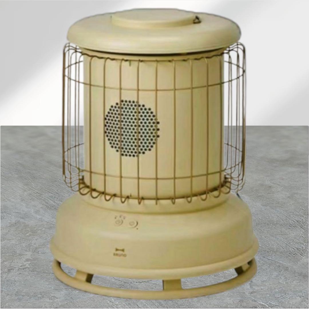 BRUNO 全方位型ファンヒーター Classic Stove 新色タン