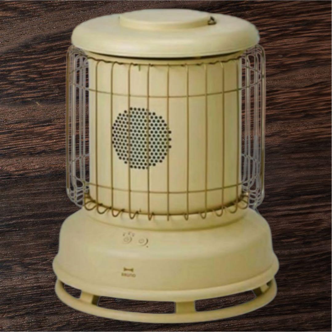 BRUNO 全方位型ファンヒーター Classic Stove 新色タン
