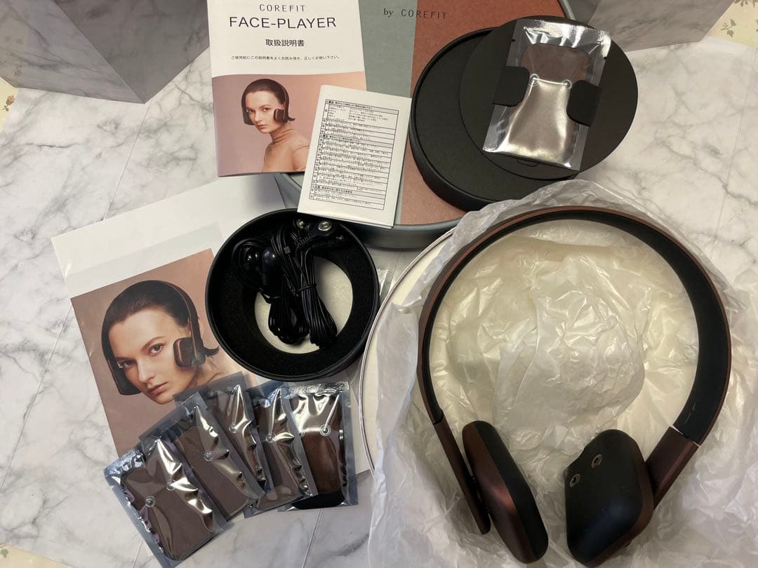 【未使用品】コアフィット フェイスプレイヤー／ジェルパッドオマケ付