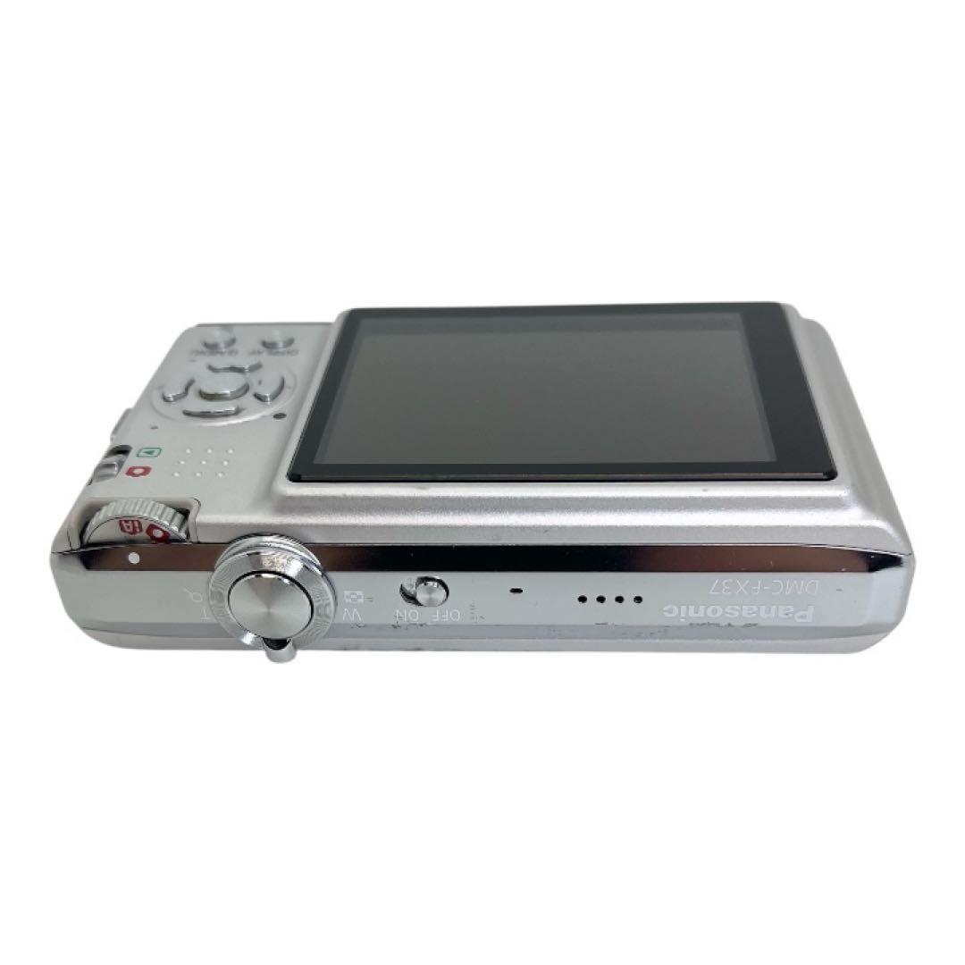 Panasonic LUMIX DMC-FX37 デジカメ コンデジ シルバー - メルカリ