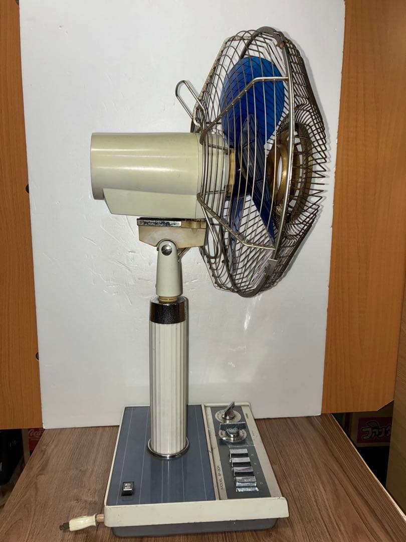 東芝TOSHIBA 扇風機ハンディパックSF-30R 4枚羽根30cm昭和レトロ