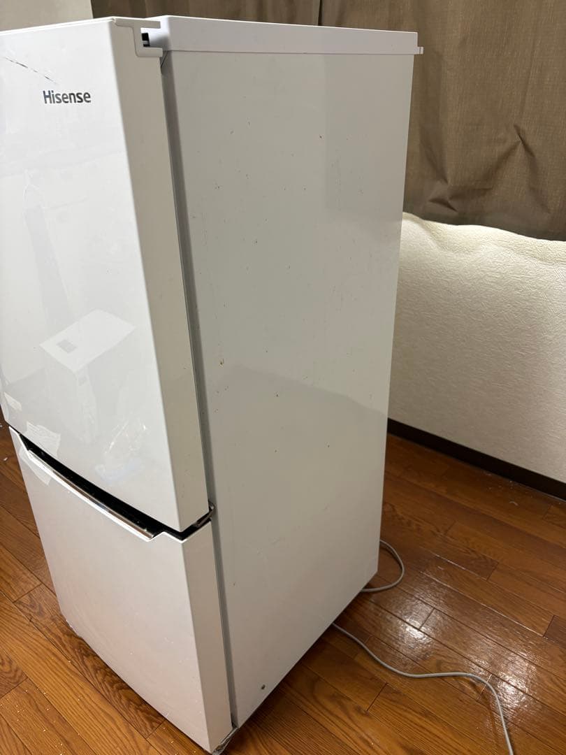 Hisense 冷蔵庫 ホワイト 下冷凍