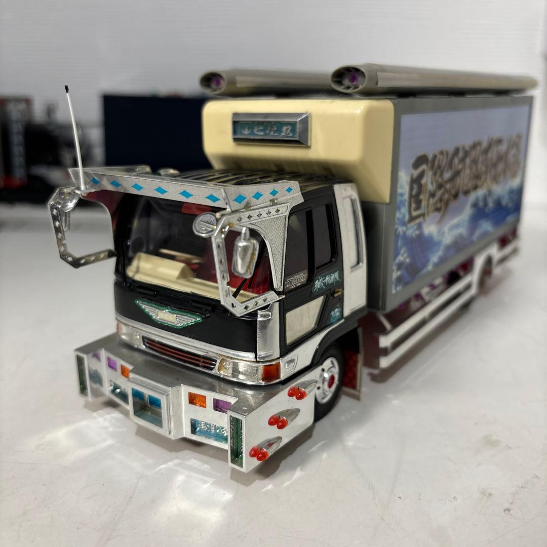 ☆デコトラプラモデルジャンク品☆日野レンジャー☆保冷車☆旧車