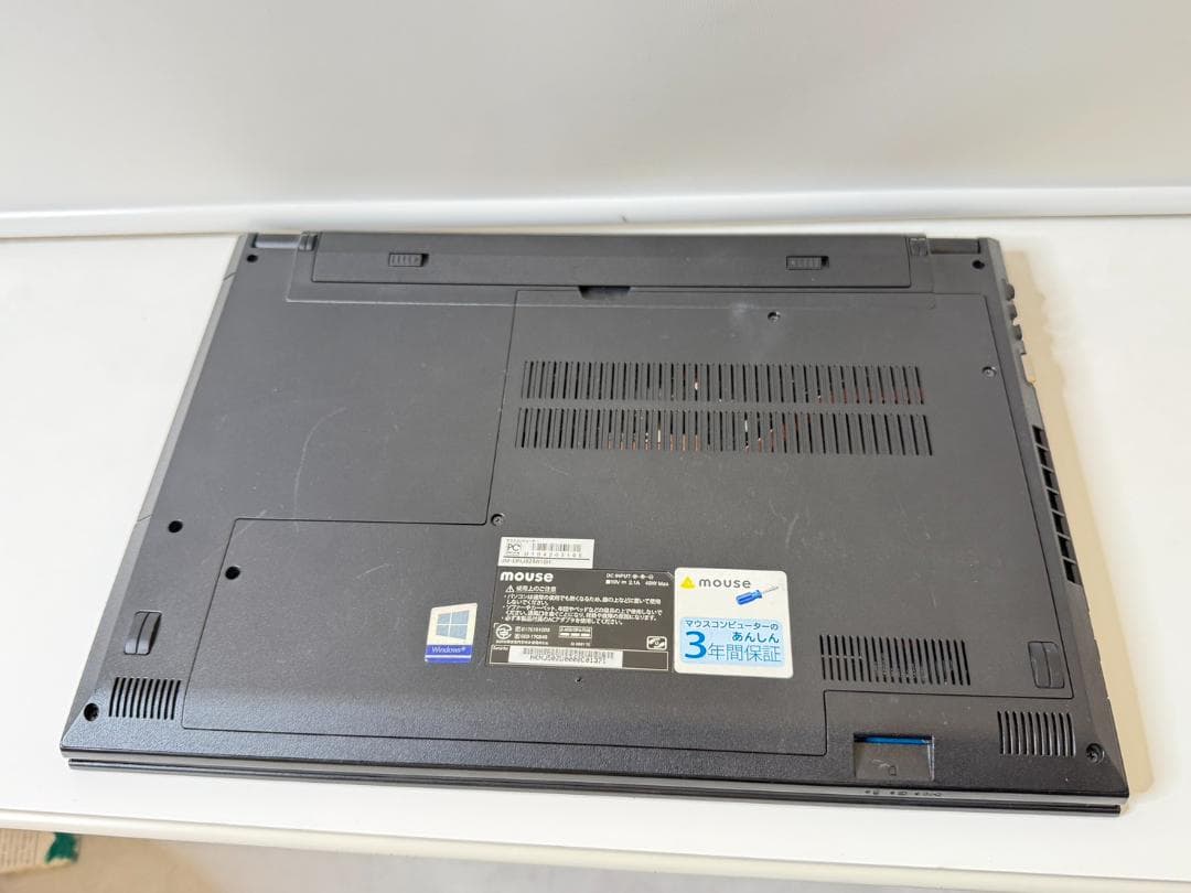 mouse 第8世代i3 8GB/1TB ノートPC