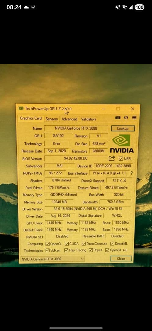 GeForce RTX PHOENIX 10GB グラフィックボード