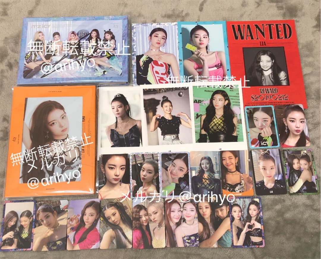 ITZY リア 初回限定フォトコンプ＋リュジ以外トレカコンプ＋サインアルバム2冊 ITZY JAPAN 2nd ALBUM『Collector』購入者特典 絵柄公開!!｜ITZY