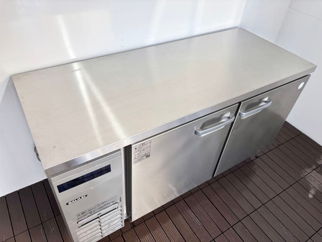 美品フクシマガリレイ業務用台下冷蔵庫コールドテーブルLCC-150RM-F
