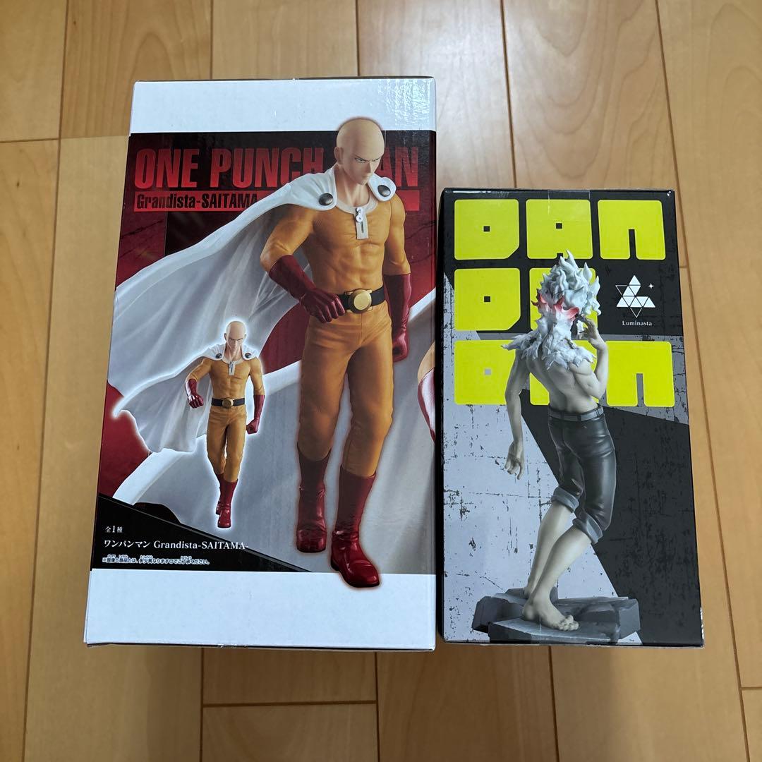 新品未開封】ワンパンマン サイタマ ダンダダン オカルン フィギュア