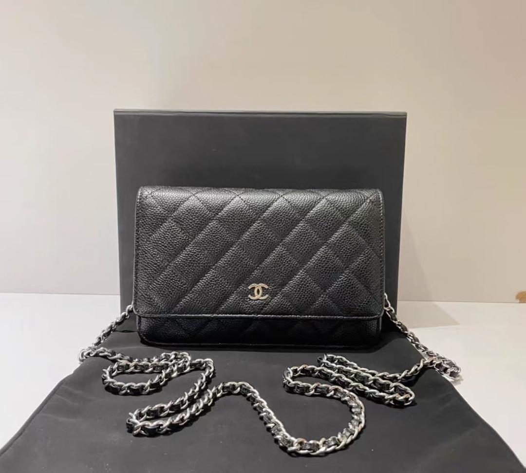 チェーンウォレット シルバー金具 AP0250 CHANEL】【シルバー金具】シャネル『マトラッセ クラシック チェーン