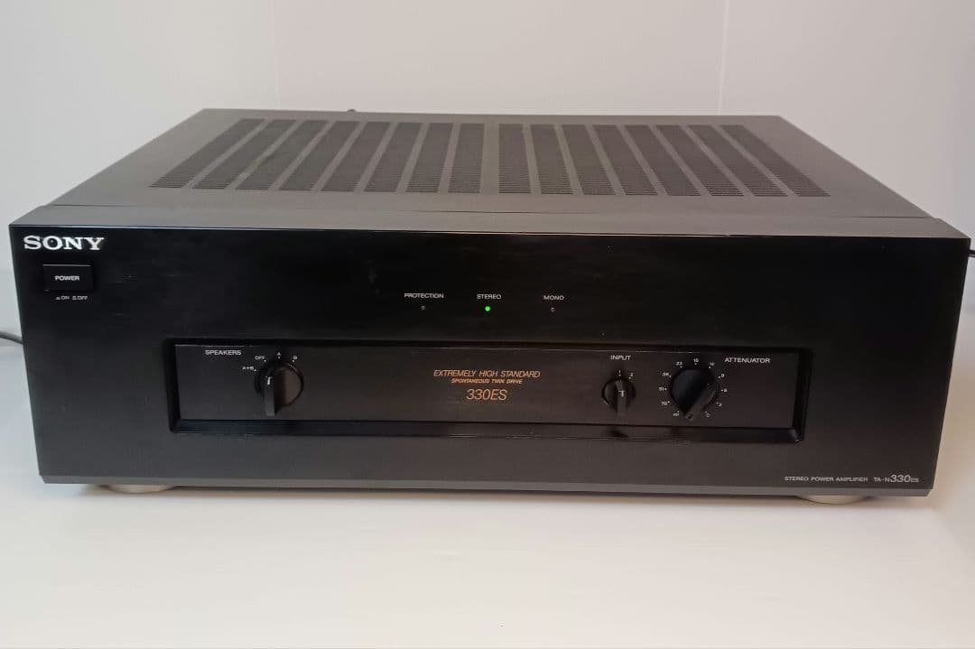 音出し 動作品 SONY TA-N330ES ステレオパワーアンプ ソニー