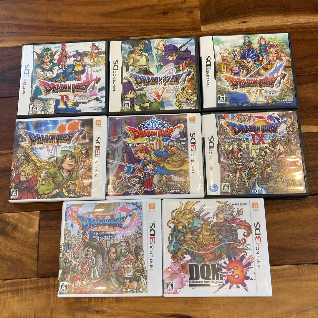 任天堂3DS.DS ドラクエシリーズ7本セット＋モンスターズ3 - メルカリ