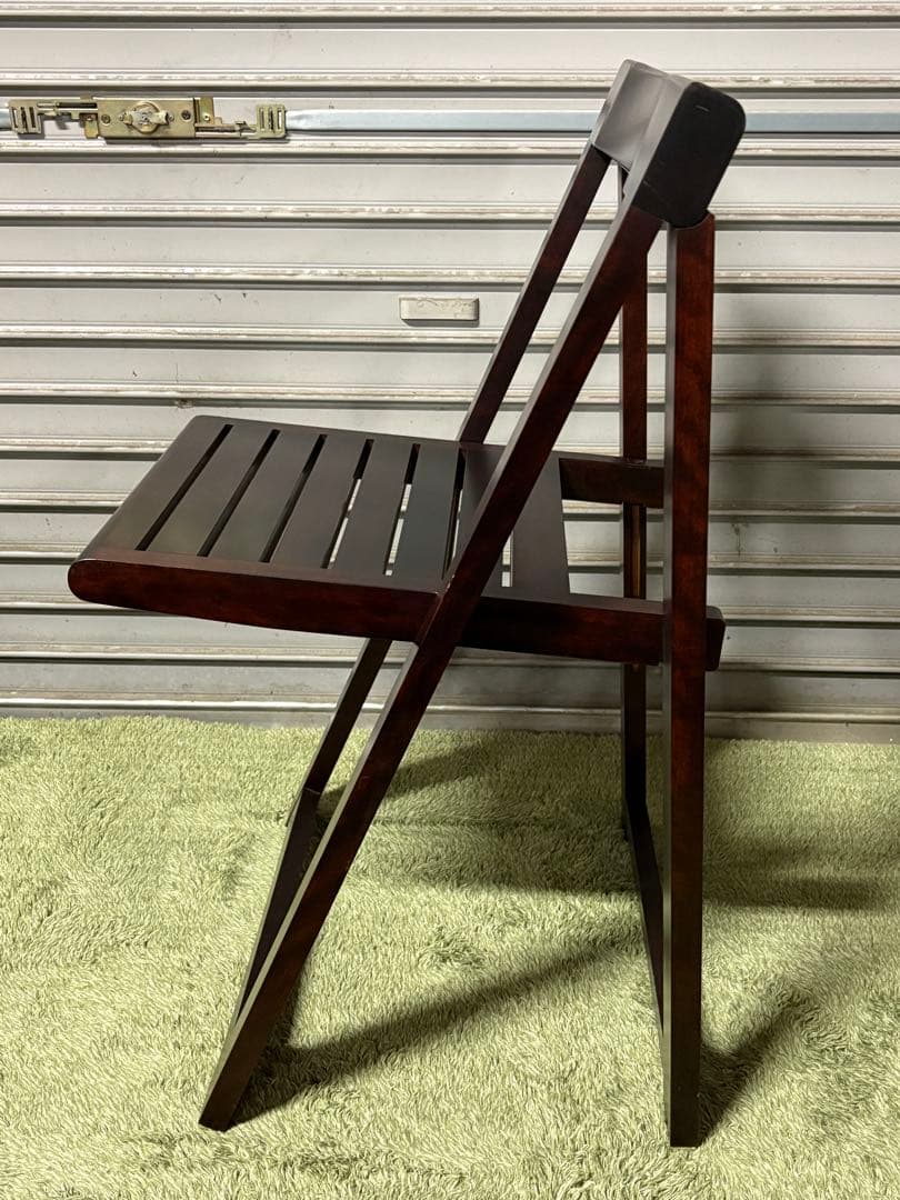 ☆GE237【中古品】 北海道民芸 折り畳みチェア 椅子 樺材 - メルカリ