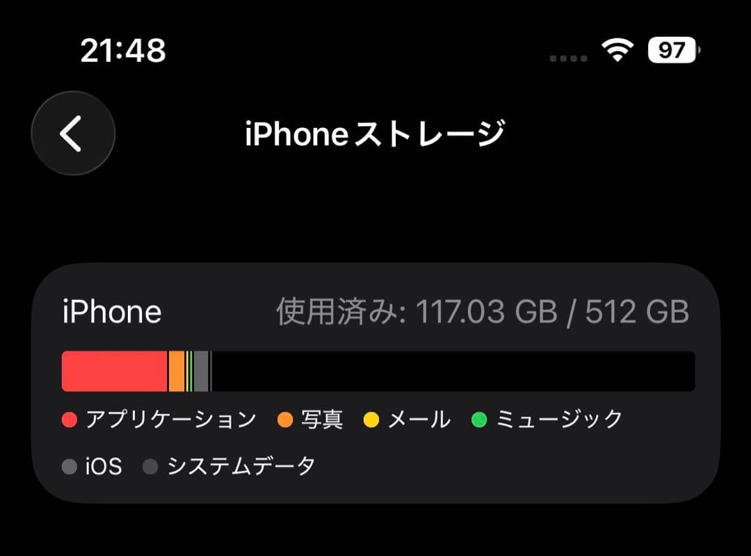 iPhone13pro 512GB グラファイトSIMフリー