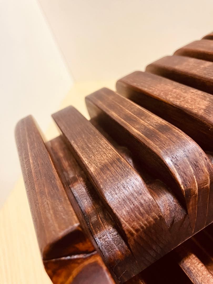 Bタイプ2段シザートレイ シザースタンド シザーケース ハサミ皿 ハサミ置き