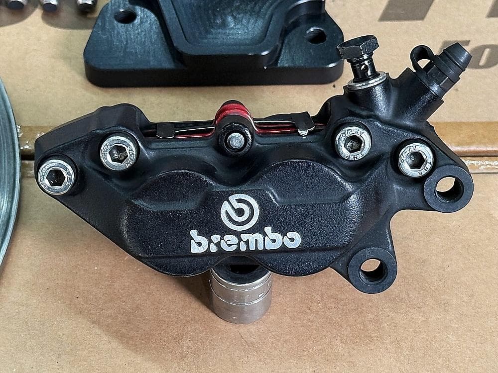 4D9 マジェスティ用 ブレンボ＆285mm大径ブレーキディスクローター