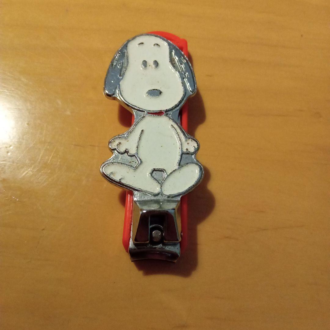 スヌーピー爪切り 赤色1958年製昭和レトロ - メルカリ