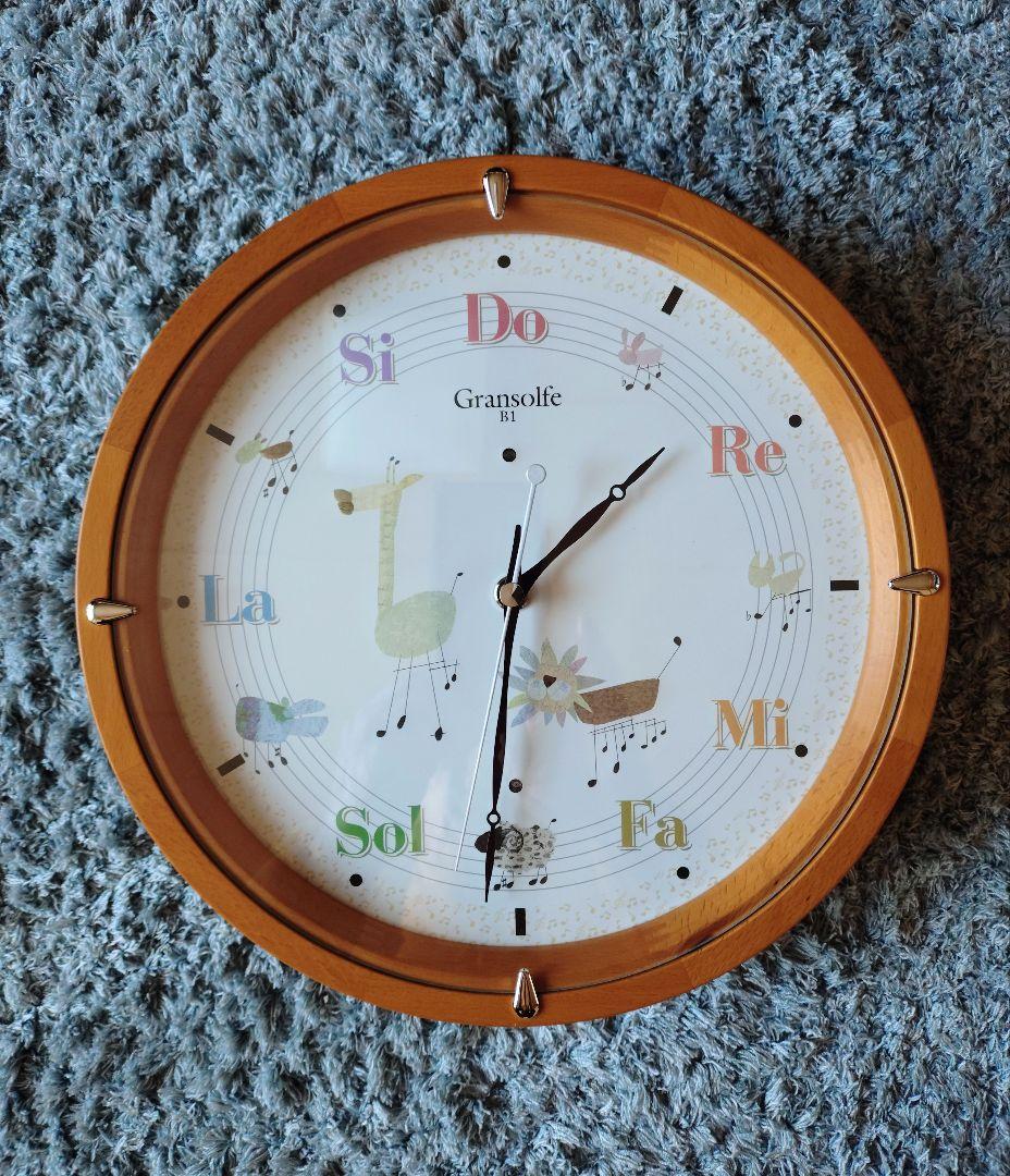 Gransoft グランソルフェ 音階時報時計B1 掛け時計 ジャンク品 - メルカリ
