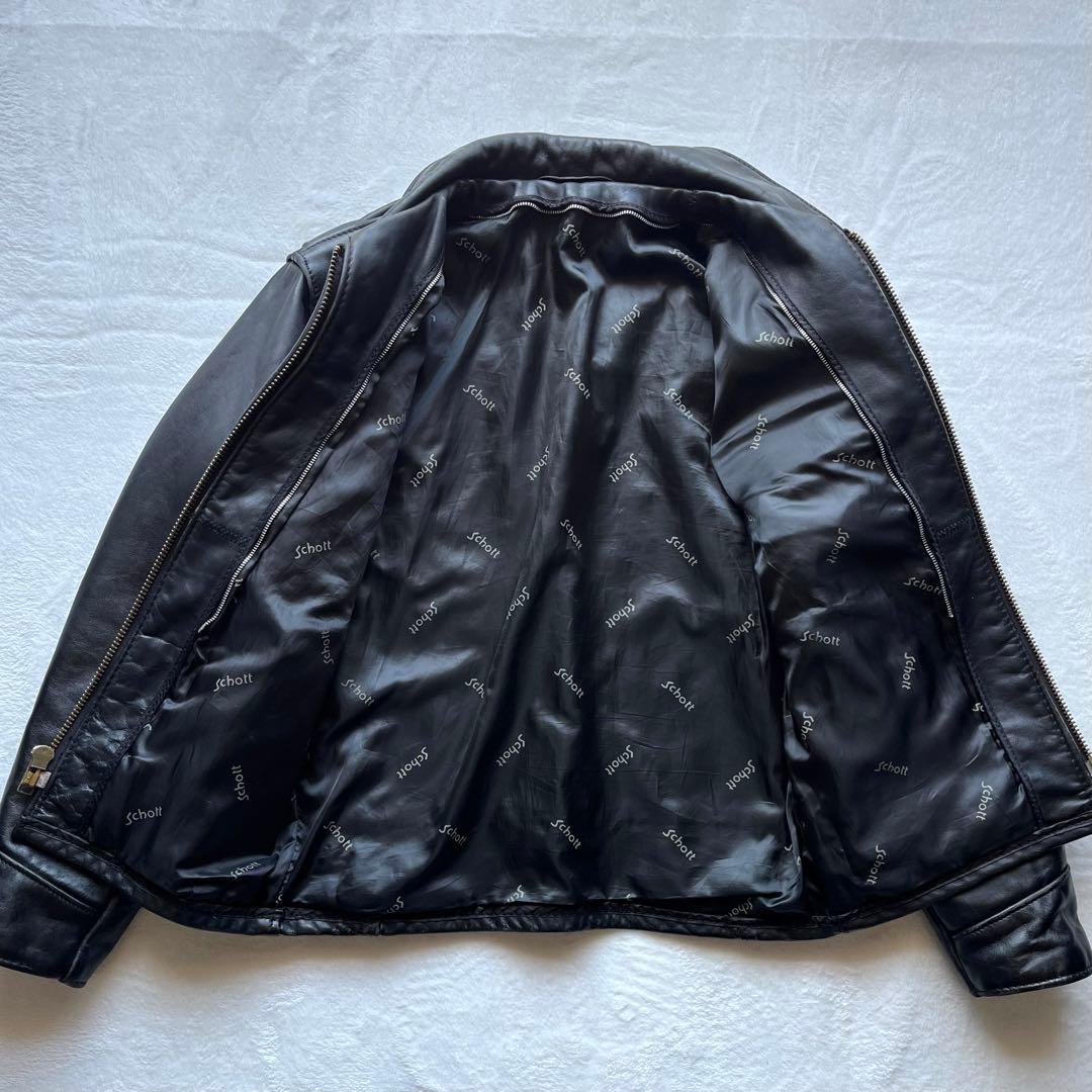 schott AT101 40 ライダースジャケット レザージャケット シングル