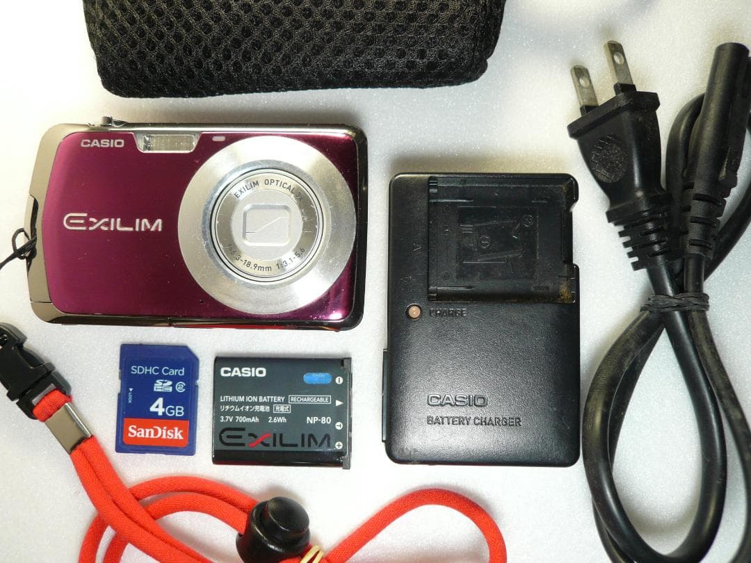 CASIO★EX-Z1⭕️安心の実働品❤️お洒落な機種★1010万画素★光学3倍