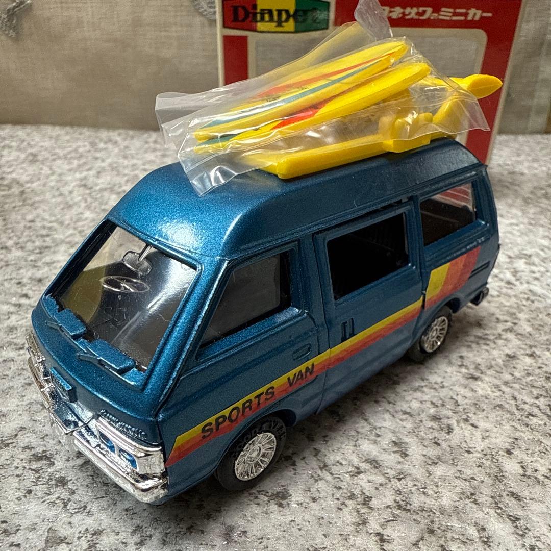 り*ー様 ダイヤペット　No.0159 ニッサンチェリーバネットサーフボード付き ダイヤペット 01597 ニッサン チェリーバネット サーフボード付