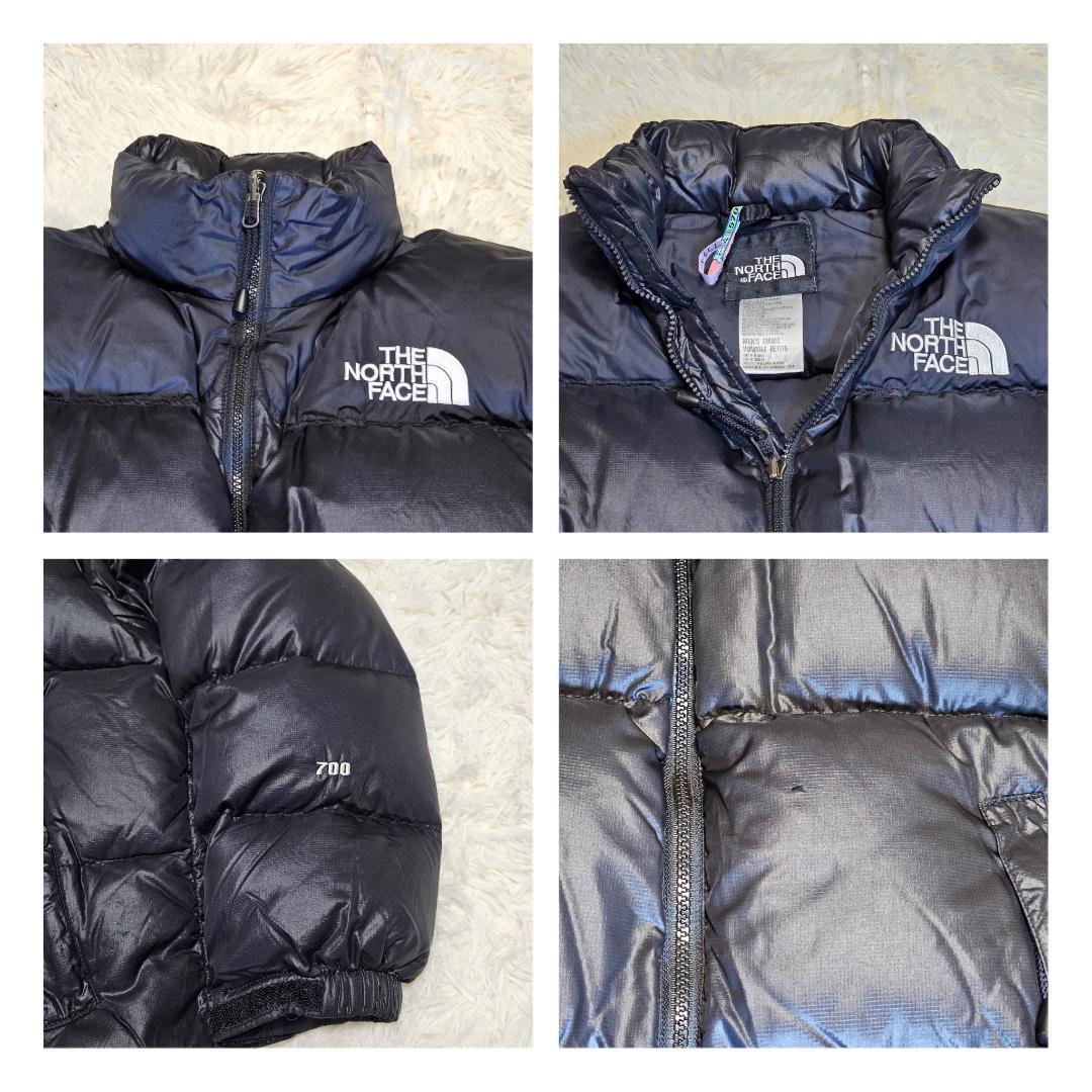 センターロゴ 袖ロゴ ヌプシ 700 ノースフェイス ダウン S - メルカリ