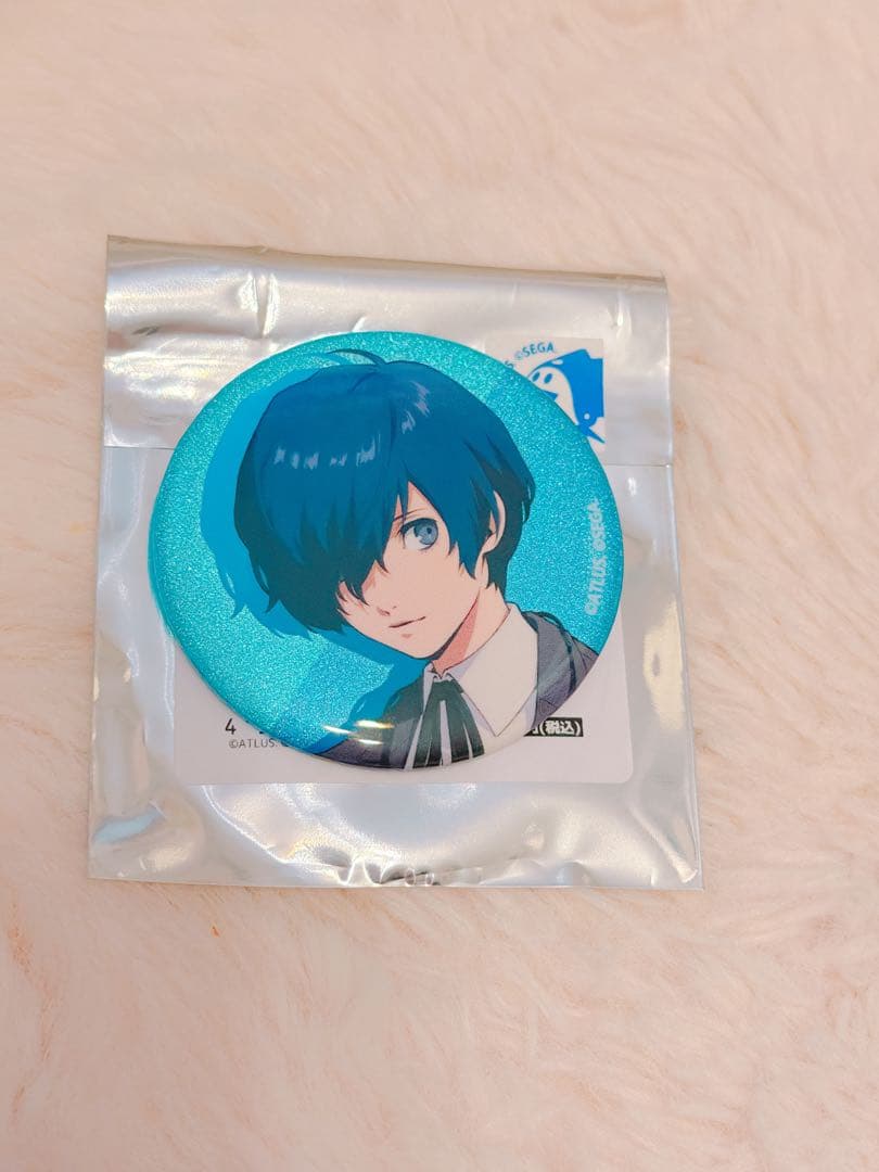 ペルソナ3 リロード ラウンドワン 缶バッジ 主人公 結城理 - メルカリ