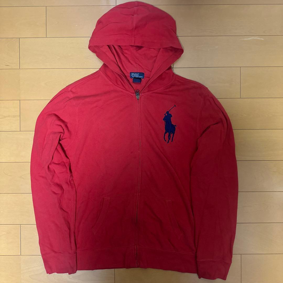 Polo Ralph Lauren ジップアップパーカー ビックポニー