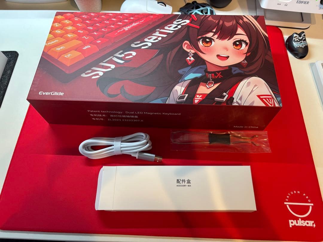 キーボード EverGlide SU75 Pro