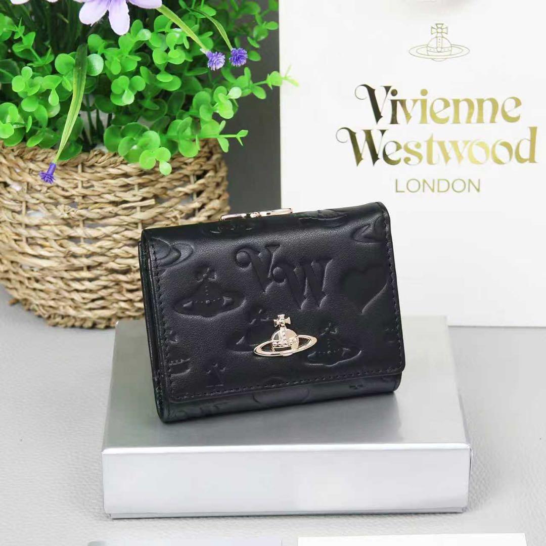 Vivienne Westwood ヴィヴィアン 三つ折り財布 レザー 金c - メルカリ