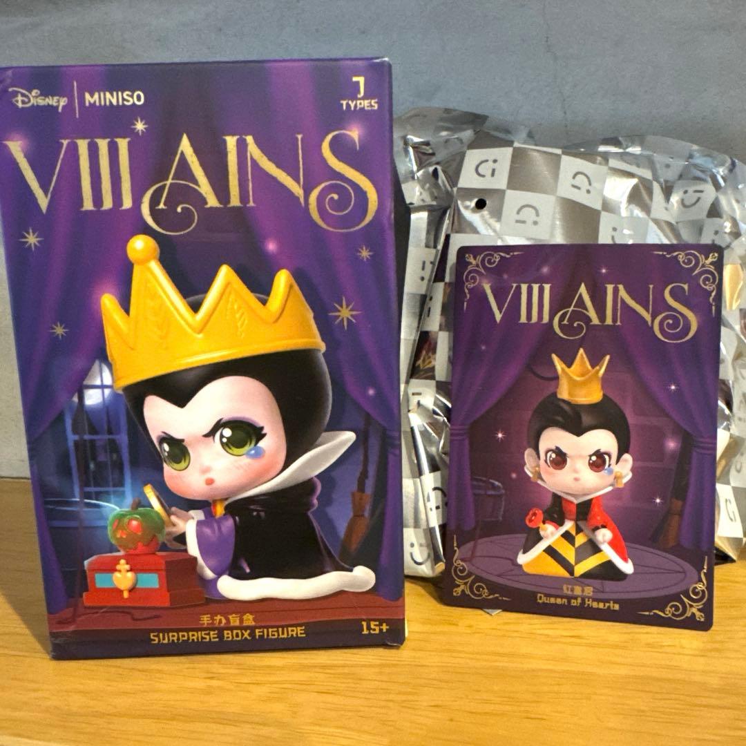 miniso ヴィランズ ハートの女王 フィギュア - メルカリ