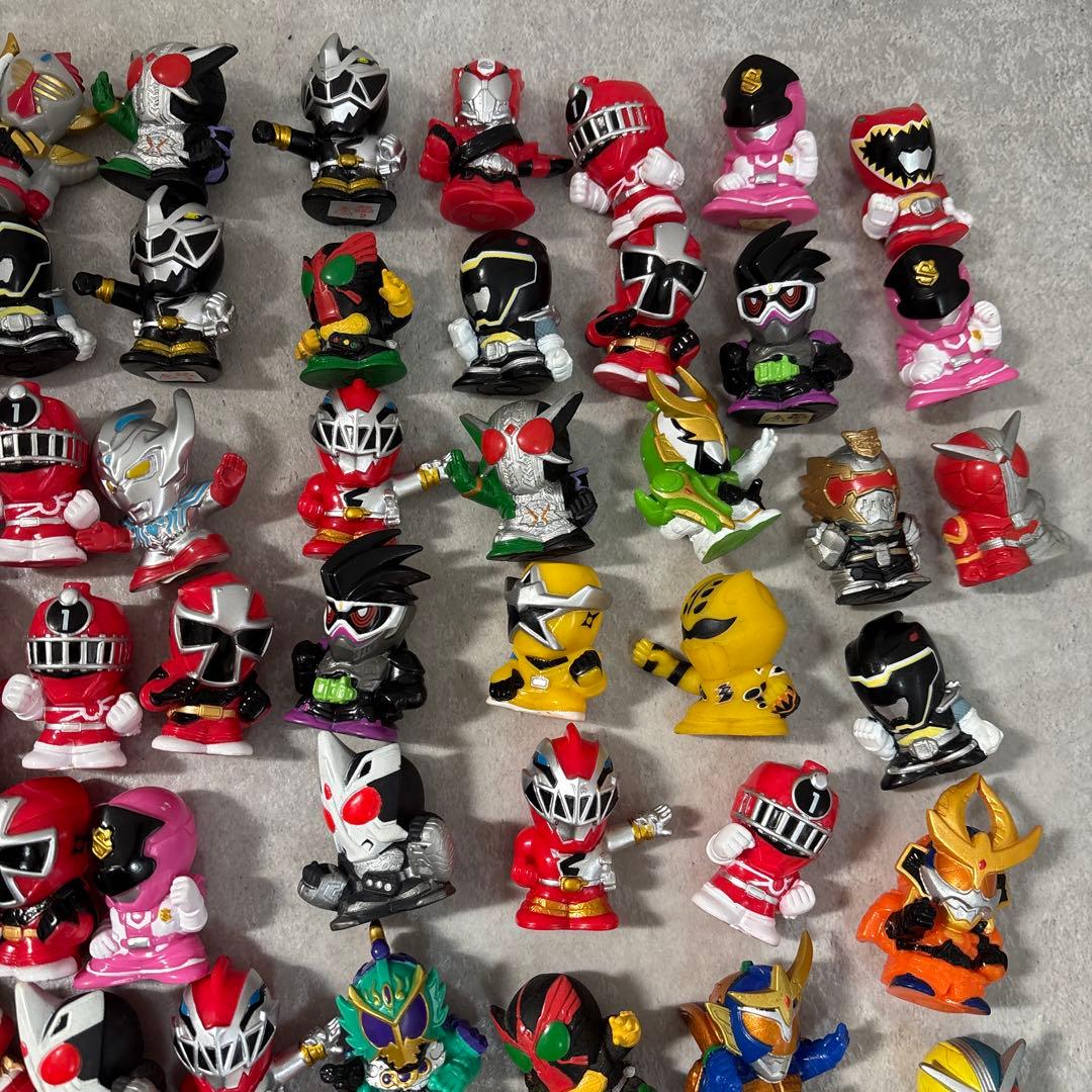 仮面ライダー 戦隊モノ ウルトラマン ソフビ 143体セット