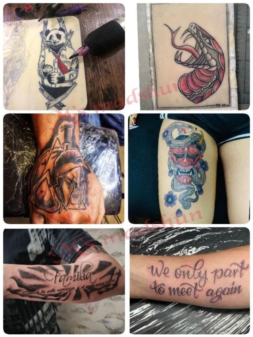 ふー様) ペン型 タトゥーマシン 強力ショート タトゥーペン ロータリーペン