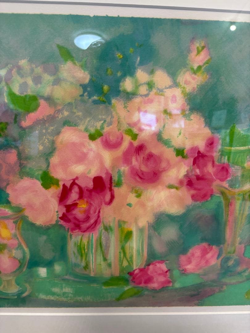 ミッシェルグール作『スプリングフラワー』リトグラフ パリ生まれ