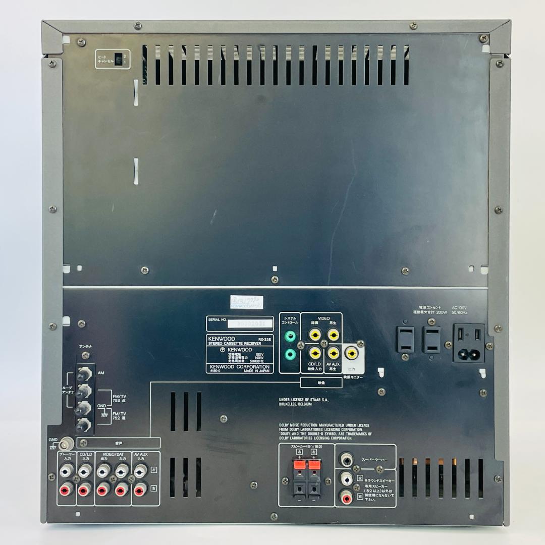 昭和レトロ KENWOOD DG-33 ROXY システムコンポ【AMのみ不良】 - メルカリ