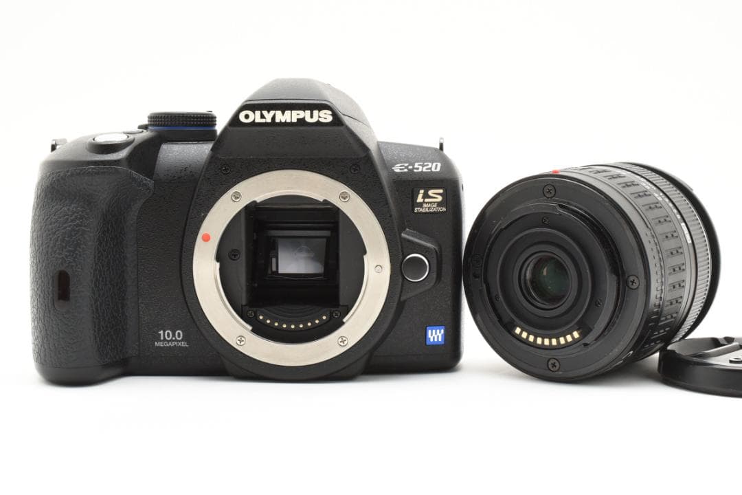 ★美品★オリンパス E-520 14-42 レンズセット #19426