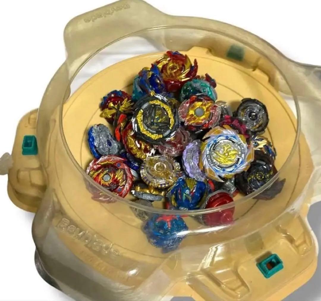 ベイブレード 34個 バースト X ランチャー 14個 スタジアム 2個 まとめ