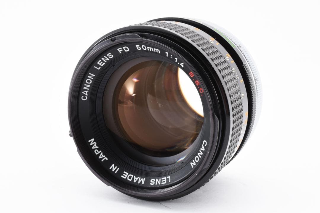 Canon FD 50mm f/1.4 S.S.C. 標準レンズ（整備品）