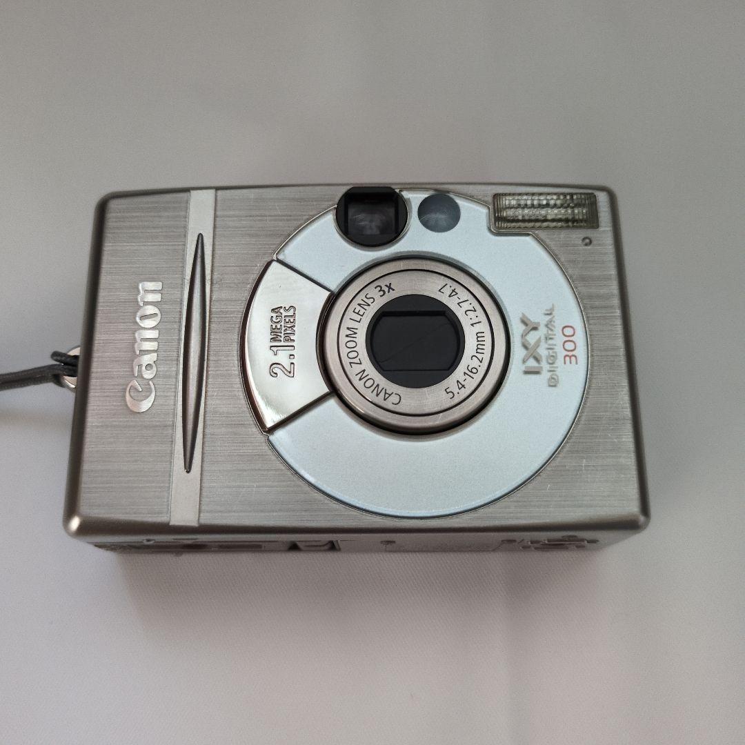 オールドコンデジ canon キャノン IXY300 デジカメ ジャンク