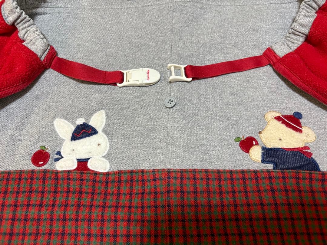 ファミリア familiar 3WAYブランケット 抱っこ紐ケープ - メルカリ