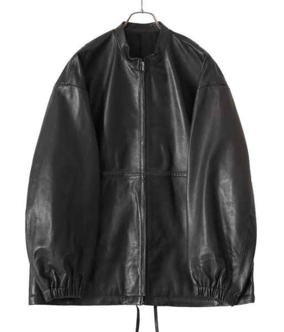 stein / Leather Drawstring Jacket - メルカリ